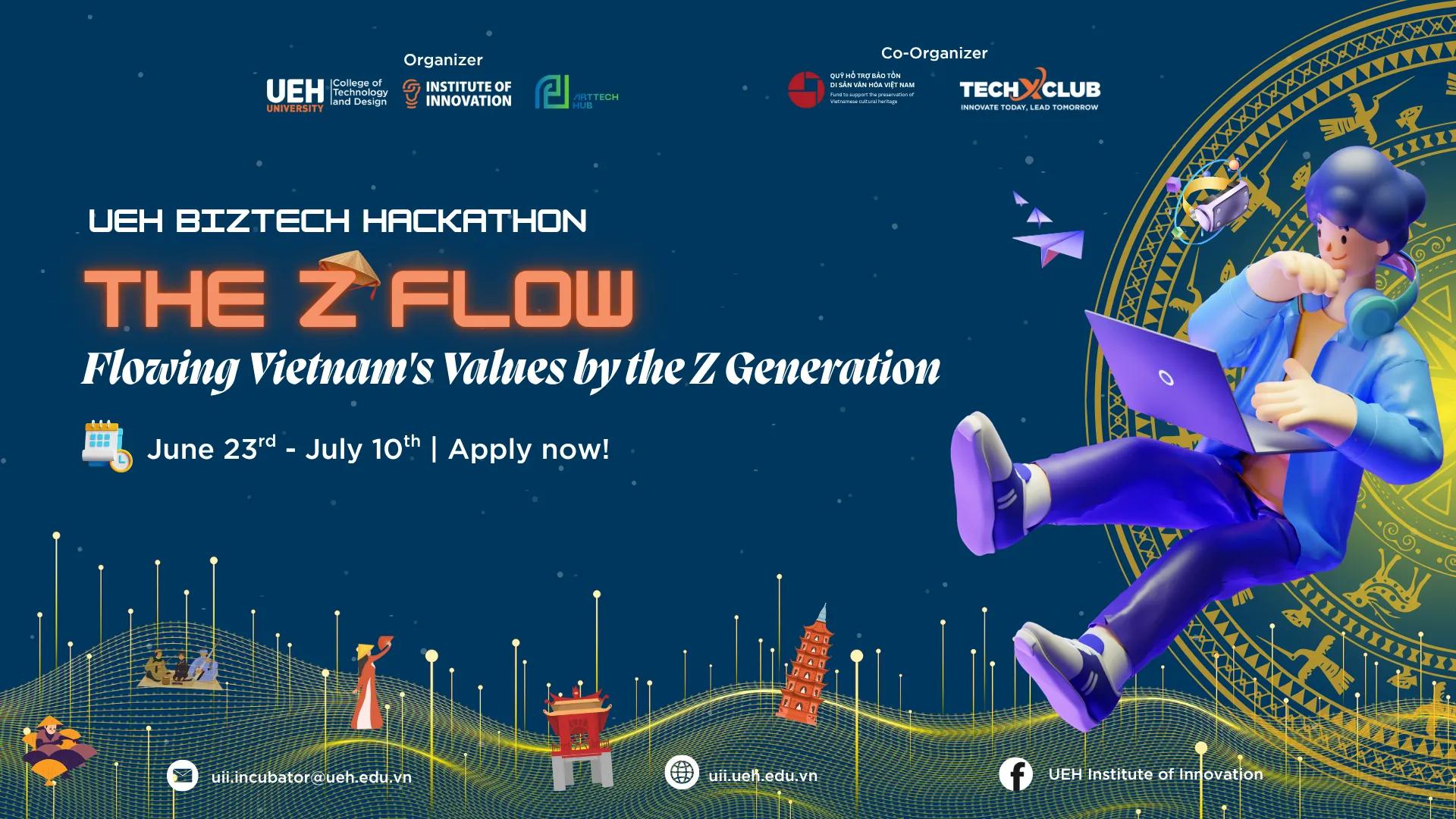 UEH BizTech Hackathon 2025 – The Z-Flow: Flowing Vietnam’s Values by the Z Generation
