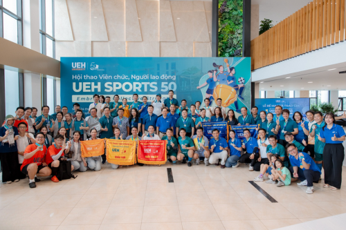 [ueh 50] hội thao “ueh sports 50”: lan tỏa tinh thần thể thao, gắn kết cộng đồng ueher