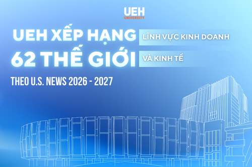 lĩnh vực kinh doanh và kinh tế của ueh xếp hạng 62 thế giới theo u.s. news 2026 2027