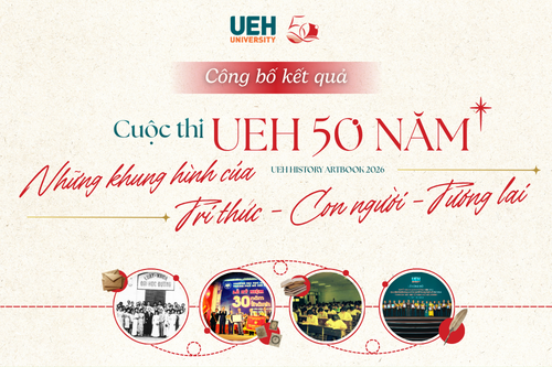 ueh công bố các tác phẩm tiêu biểu cuộc thi "ueh 50 năm những khung hình của tri thức con người tương lai"